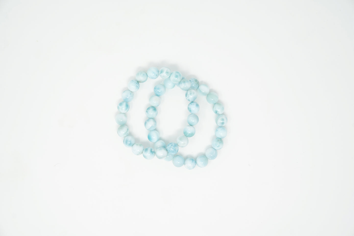 Larimar Mala Bracelet (Highest Quality)